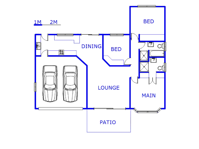 Floor plan of the property in Lincoln Meade