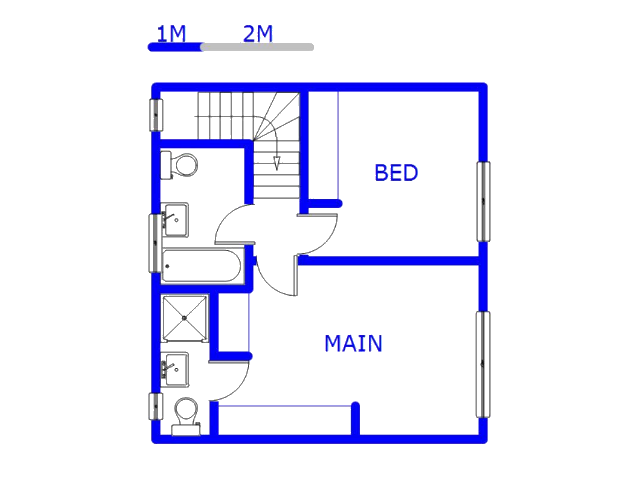 1st Floor - 46m2 of property for sale in Klopperpark