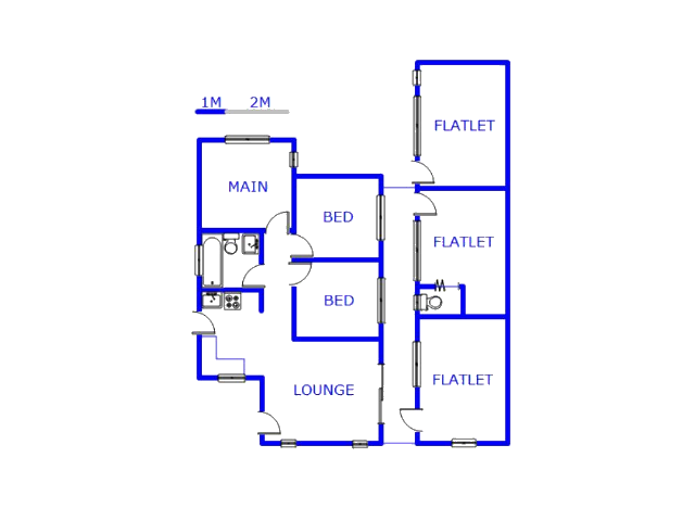 Ground Floor - 116m2 of property for sale in Cosmo City