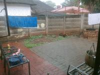 Backyard of property in Rustenburg