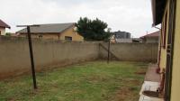 Backyard of property in Protea Glen