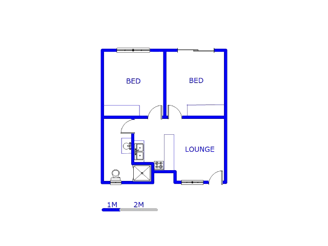 Ground Floor - 55m2 of property for sale in Hillcrest