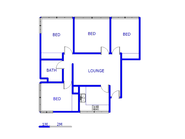 4th Floor - 80m2 of property for sale in Muckleneuk