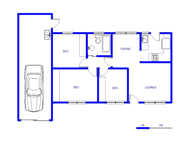 Ground Floor - 87m2 of property for sale in Dobsonville