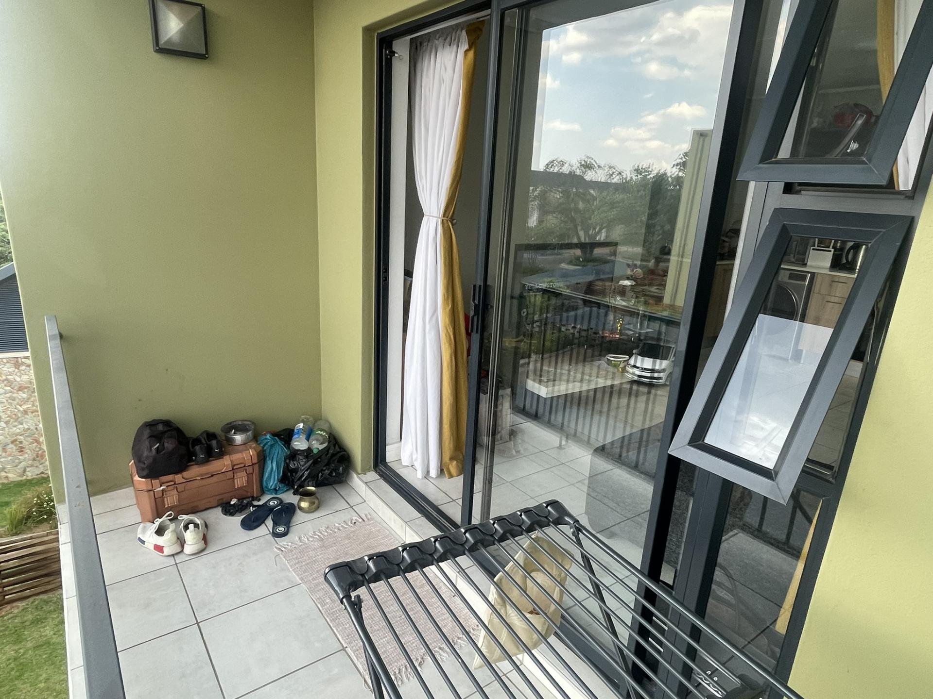 Balcony of property in Linbro Park A.H.