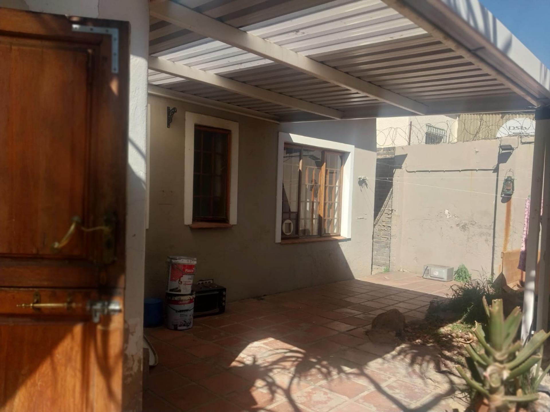 Backyard of property in Kensington - JHB