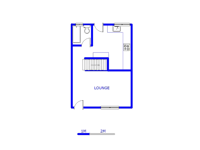 Floor plan of the property in Sunford