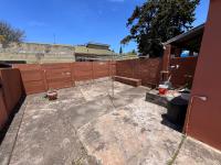 Backyard of property in East London