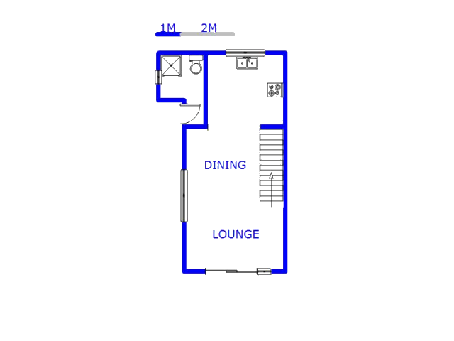 Ground Floor - 41m2 of property for sale in Montford