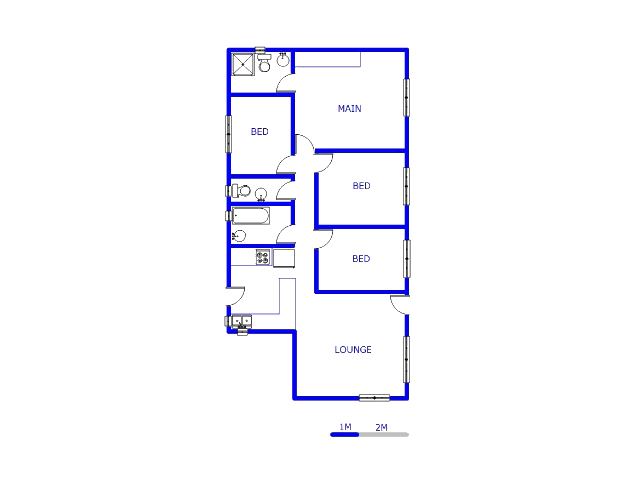 Ground Floor - 93m2 of property for sale in Sky City