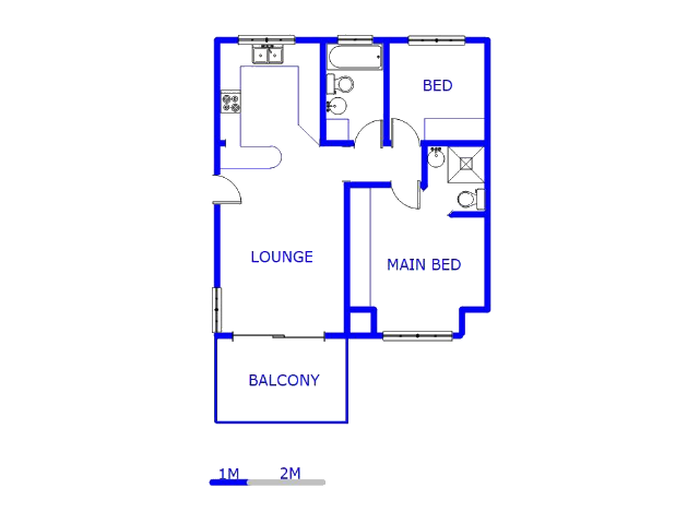 1st Floor - 71m2 of property for sale in Die Hoewes