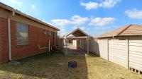 Backyard of property in Thatchfield Hills Estate