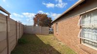 Backyard of property in Thatchfield Hills Estate