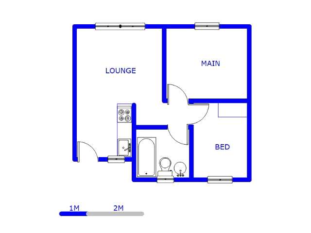 3rd Floor - 40m2 of property for sale in Fleurhof