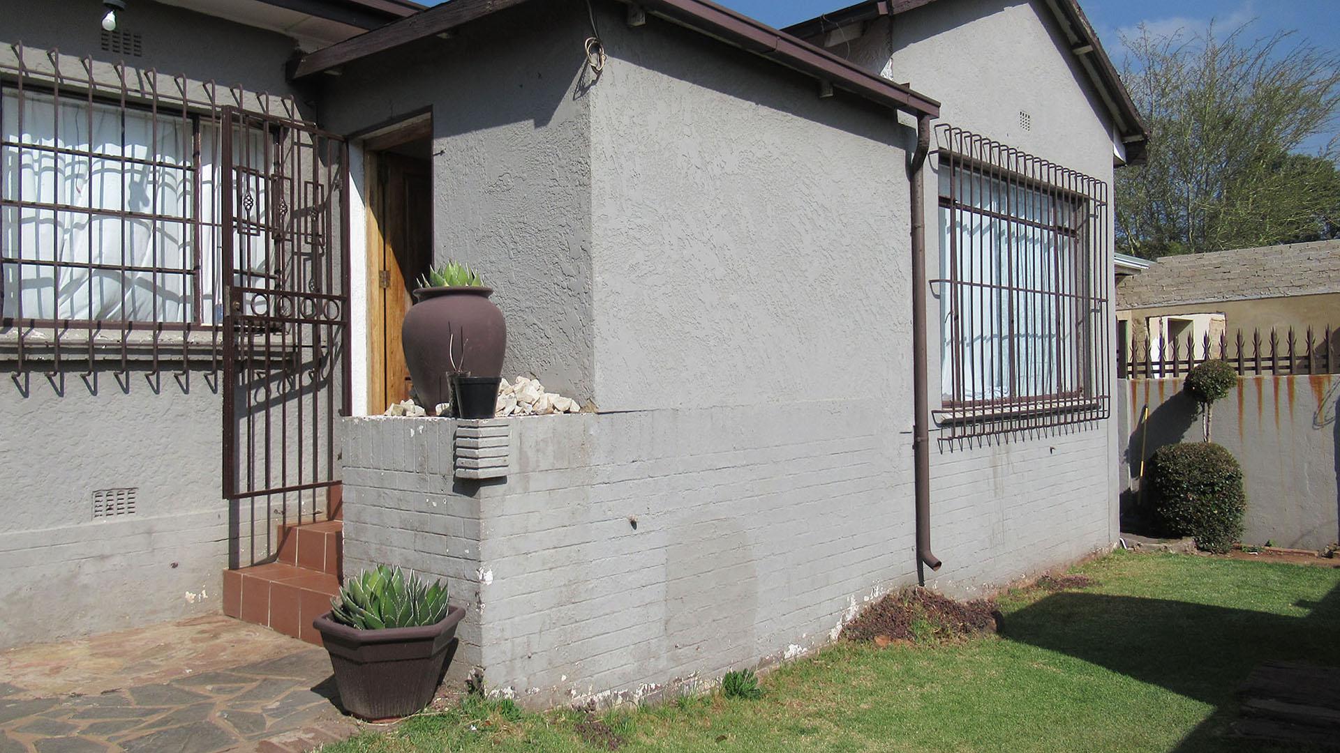 Front View of property in Westdene (JHB)