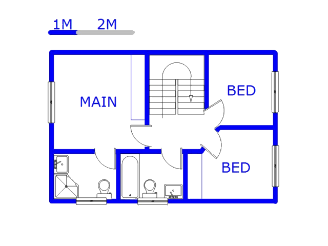 1st Floor - 47m2 of property for sale in New Germany 