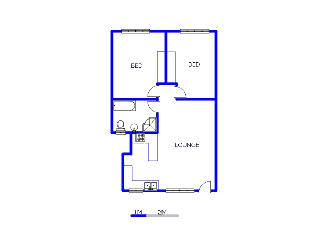 1st Floor - 74m2 of property for sale in Alberton