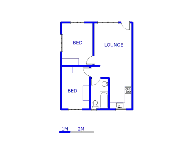 Ground Floor - 53m2 of property for sale in Danville