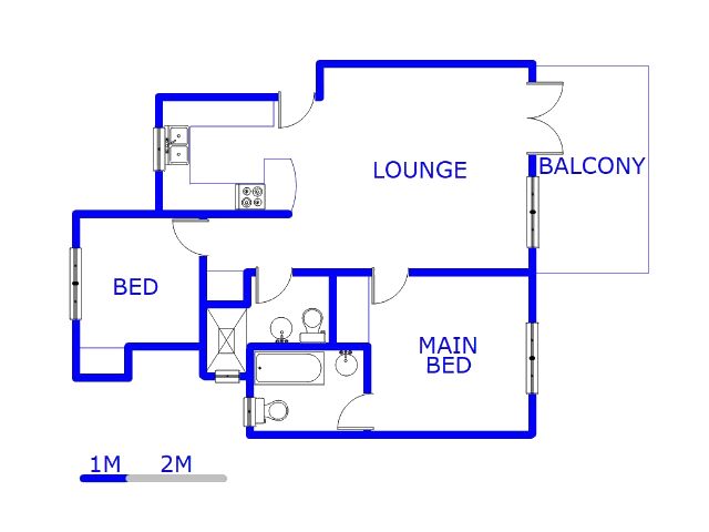 1st Floor - 80m2 of property for sale in Jukskei Park