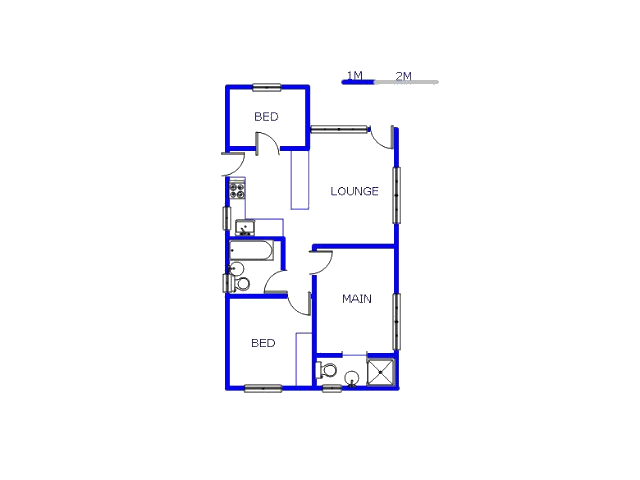 Ground Floor of property for sale in Klippoortje