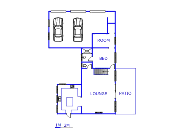 Floor plan of the property in Chartwell A.H.