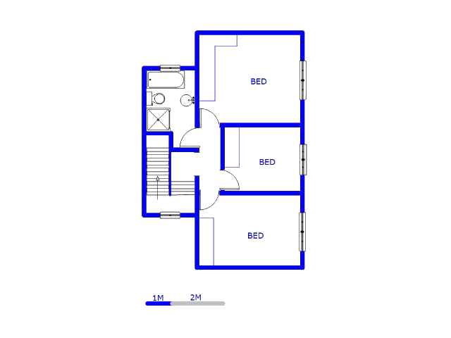 1st Floor - 56m2 of property for sale in Barbeque Downs