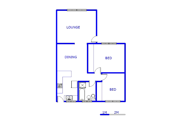 Ground Floor - 80m2 of property for sale in Hamberg