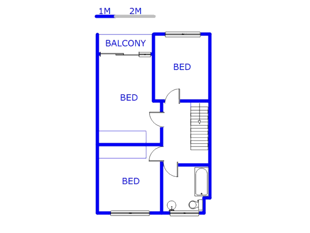 1st Floor - 61m2 of property for sale in Sunnyside