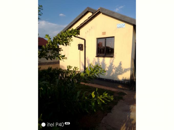 2 Bedroom House for Sale For Sale in Protea Glen - MR638733