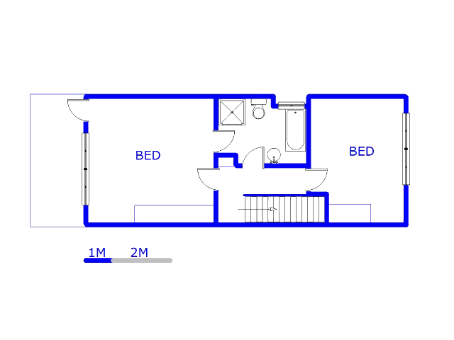 1st Floor - 65m2 of property for sale in Windsor West