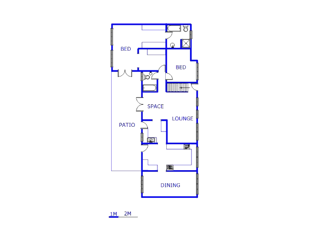 Ground Floor - 189m2 of property for sale in Dalpark