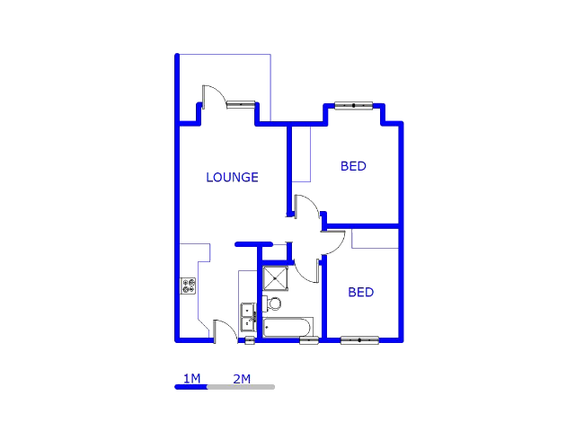 Ground Floor - 59m2 of property for sale in Montana Tuine