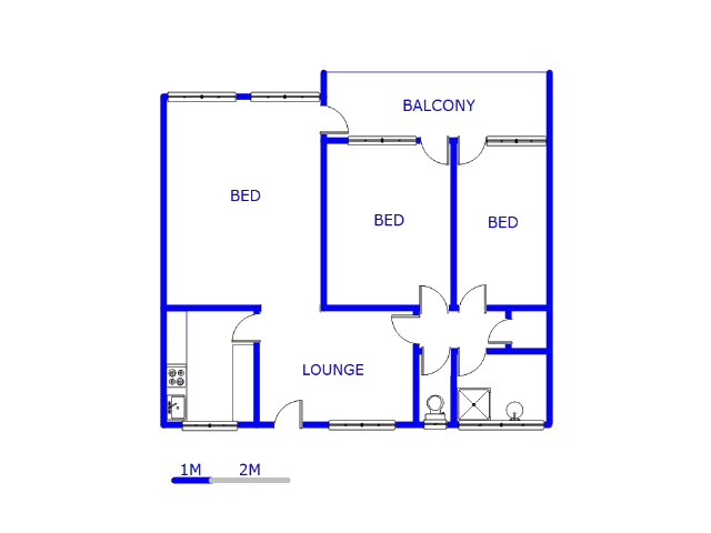 1st Floor - 96m2 of property for sale in Greenhills