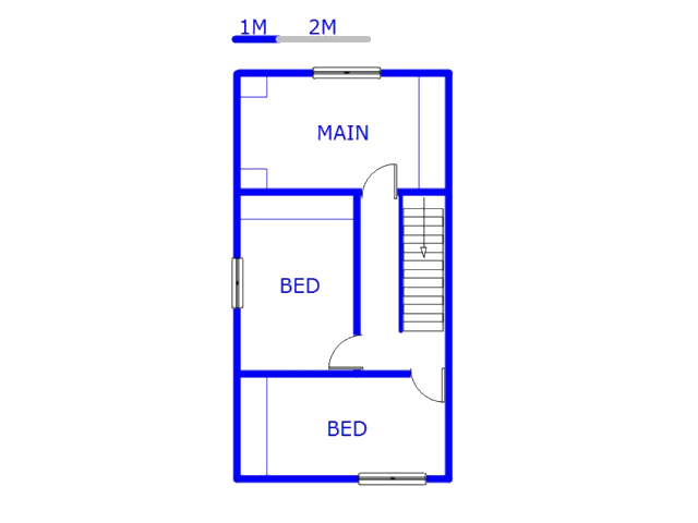 1st Floor - 47m2 of property for sale in Montford