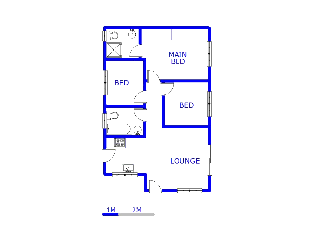 Ground Floor - 65m2 of property for sale in Dawn Park