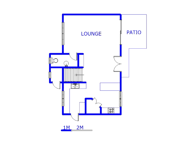 Floor plan of the property in Amberfield