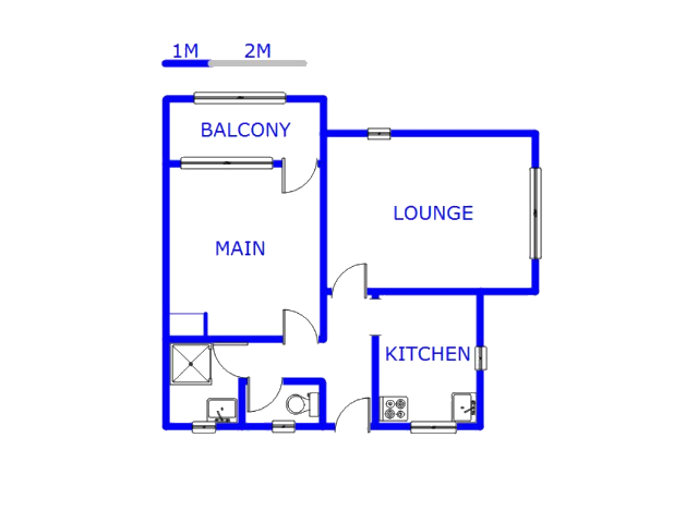 Ground Floor - 53m2 of property for sale in Musgrave