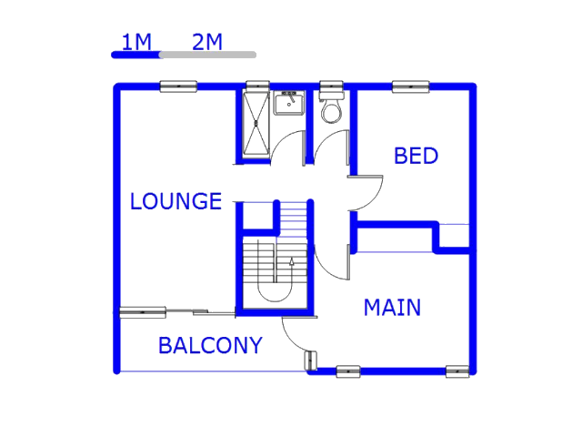 1st Floor - 55m2 of property for sale in Durban Central