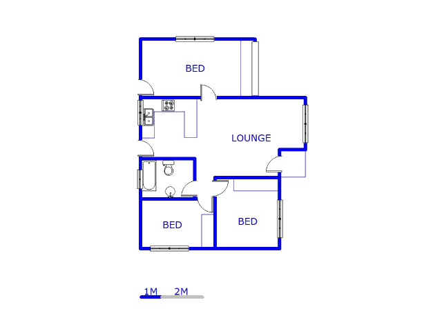 Ground Floor - 74m2 of property for sale in Allen’s Nek