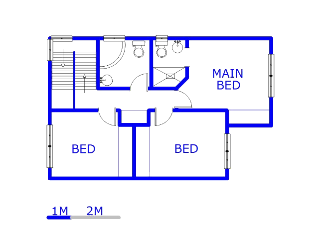 1st Floor - 61m2 of property for sale in Paulshof