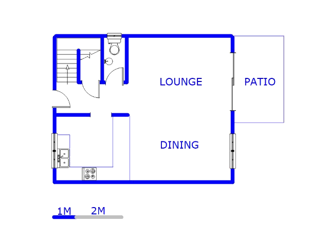 Ground Floor - 63m2 of property for sale in Paulshof