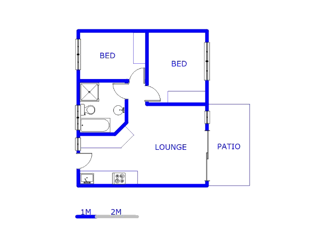 Ground Floor - 64m2 of property for sale in Elandsfontein