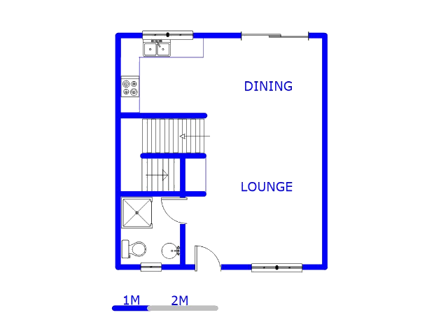 Ground Floor - 44m2 of property for sale in Kosmosdal