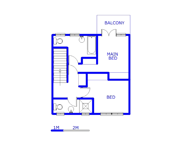 1st Floor - 47m2 of property for sale in Vorna Valley