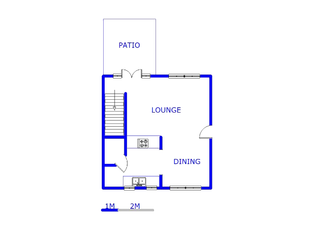 Ground Floor - 55m2 of property for sale in Vorna Valley