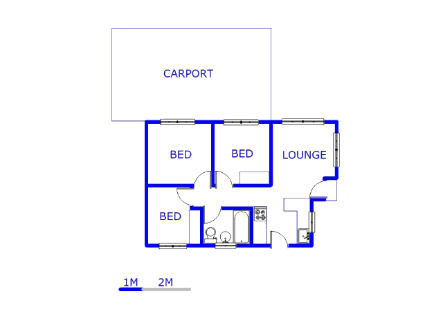 Ground Floor - 80m2 of property for sale in Soshanguve East