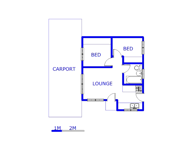 Ground Floor - 74m2 of property for sale in Soshanguve East