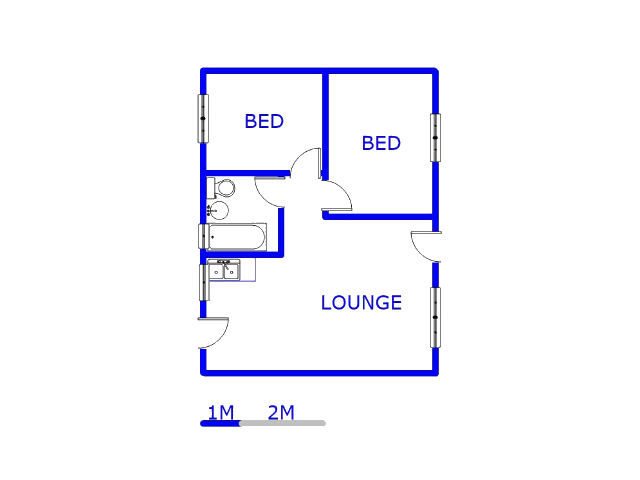 Ground Floor - 46m2 of property for sale in Lehae