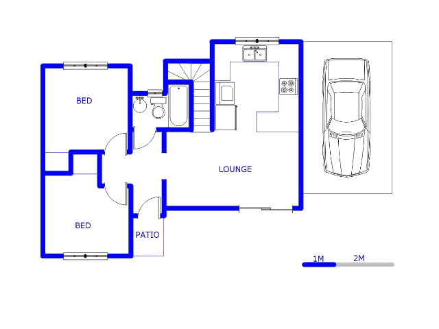 Ground Floor - 68m2 of property for sale in Witpoortjie