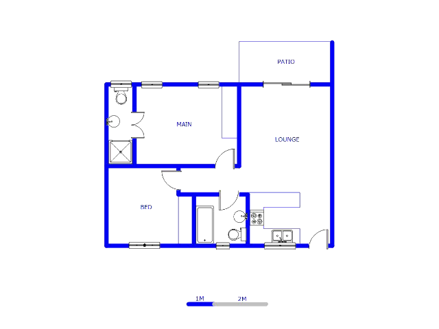 Ground Floor - 65m2 of property for sale in Groblerpark